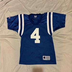 NFL vintage rare champion, Indianapolis Colts, ￼ jersey size boys M 10/12